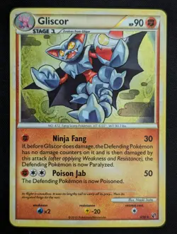 Gliscor 4/90 Undaunted Holo Pokemon TCG NM - Image 1