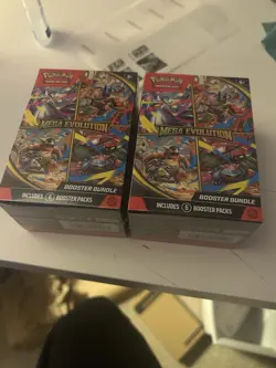 Pokemon TCG Mega Evolution Booster Bundle New and Factory Sealed x2 - Image 1