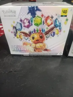 Pokemon Prismatic Evoltions Etb From Dollar General New And Sealed Lot Of 2 - Image 2