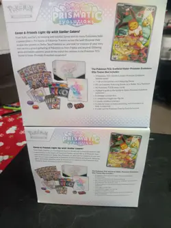 Pokemon Prismatic Evoltions Etb From Dollar General New And Sealed Lot Of 2 - Image 4