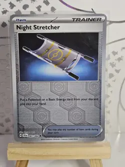 Pokemon TCG Shrouded Fable Night Stretcher 061/064Trainer Reverse Holo - Image 1