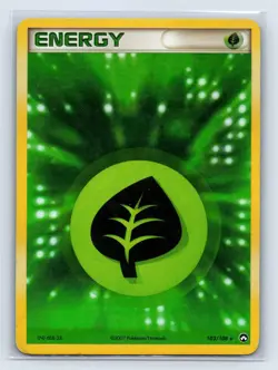 Leaf Energy 103/108 Holo Rare EX Power Keepers 2007 Pokemon Nintendo - Image 1
