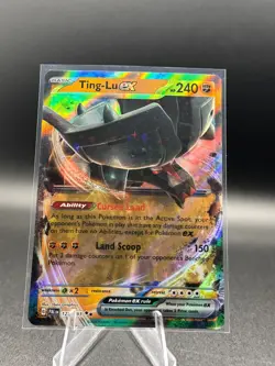 Pokemon TCG Ting-Lu ex 127/193 Sv02: Paldea Evolved Holo - Image 1
