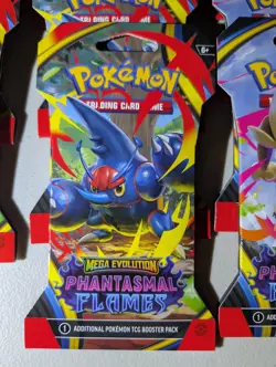 Lot Of 24 Pokemon Mega Evolution Phantasmal Flames Sleeved Booster Packs. Retail - Image 4