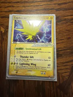 Pokemon Card Zapdos ex 033 Holo Black Star Promo - LIGHT PLAYED CONDITIONS - Image 5