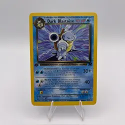 Dark Blastoise 1st Edition #20 - WOTC Pokemon Card Team Rocket Set Mint And Clea - Image 1