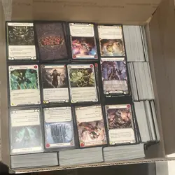 Flesh And Blood TCG Bulk Lot C/T Mixed Sets- USPS Large FlatRate Box ~6500 cards - Image 1
