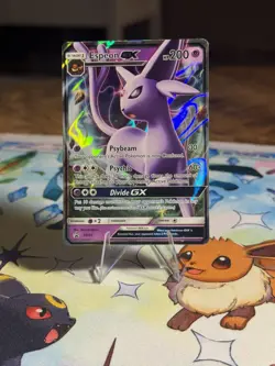Espeon GX SM35 Black Star Promo Holo 2017 Pokemon TCG Card - Image 1