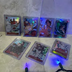 One Piece TCG 2023 Gift Collection Promos 7 Card Set - MINT - Image 1