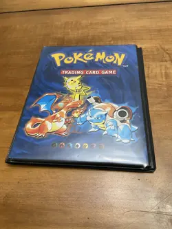 Pokemon 1999 Official Trading Card Game Nintendo WOTC Vintage Binder Only - Image 1