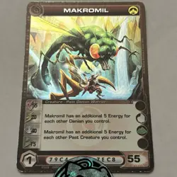 Chaotic Card Makromil AU Alliances Unravelled Rare Danian - MAX ENERGY - Image 1