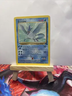 Articuno 17/62 Fossil Set Regular Rare Pokemon Card #1 - Image 3