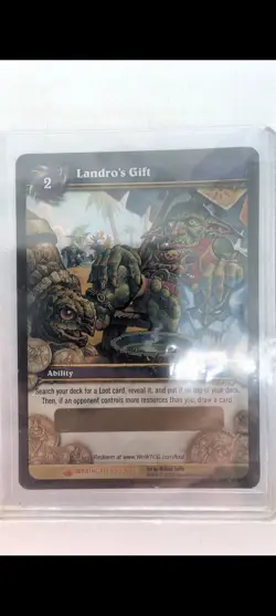 World of Warcraft TCG Landro’s Gift Unused Loot Card Spectral Tiger Mount Chance - Image 1