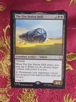 The Fire Nation Drill Avatar: The Last Airbender Magic The Gathering MTG card - Image 1
