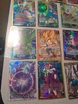 Dragon Ball Super Card Game - 15 Card Lot - Rare Variations Holo Foil High Grade - Image 2