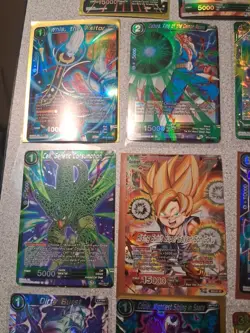 Dragon Ball Super Card Game - 15 Card Lot - Rare Variations Holo Foil High Grade - Image 3