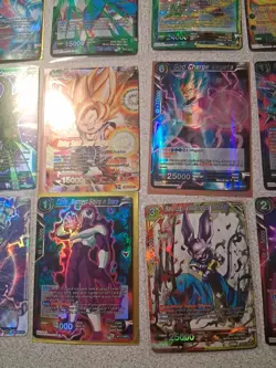 Dragon Ball Super Card Game - 15 Card Lot - Rare Variations Holo Foil High Grade - Image 4