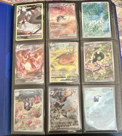 Pokemon Card Binder Lot And Slabs - Image 1