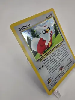 Delibird Neo Revelation Holo Card 5/64 Unlimited Pokemon TCG Lightly Played LP - Image 2