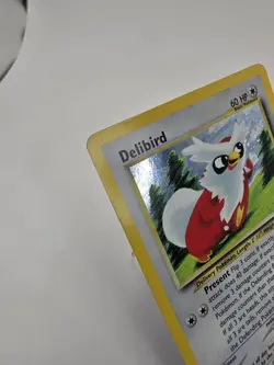 Delibird Neo Revelation Holo Card 5/64 Unlimited Pokemon TCG Lightly Played LP - Image 3