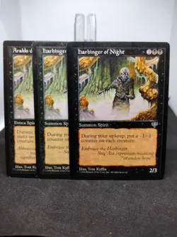 Mtg Harbinger of Night Mirage X3 2 English 1 Italian Fast Shipping - Image 1