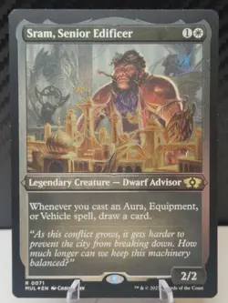 FOIL Sram, Senior Edificer - 071 - MUL - Rare - MTG - Image 1