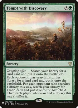 Tempt with Discovery The List LP MTG - Image 1