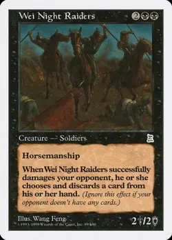 Wei Night Raiders Portal Three Kingdoms LP MTG - Image 1