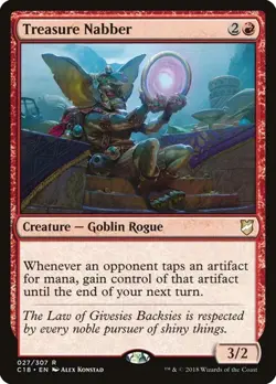 NM Treasure Nabber, MTG, Commander 2018, Magic the Gathering, 27 - Image 1