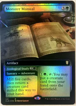 Monster Manual Commander Legends: Battle for Baldur's Gate Foil NM - Image 1