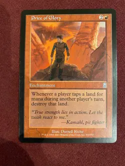 MTG Price of Glory (Odyssey) - Image 1