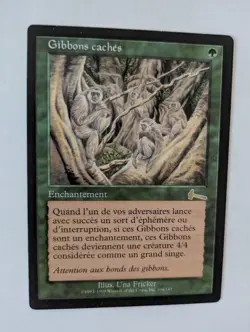 French Hidden Gibbons Urza's Legact MTG NM Free shipping with tracking - Image 1