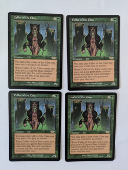 4 Caller of the Claw Legions MTG NM Free shipping with tracking - Image 1