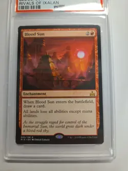 Blood Sun - Rivals of Ixalan #092/196 MTG Magic The Gathering Gem Mint Psa 10 - Image 3