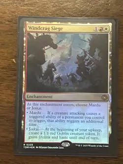 Windcrag Siege Tarkir: Dragonstorm Foil - Image 1