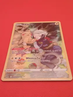 Pikachu TG05/TG30 Pokemon SWSH11 Lost Origin Trainer Gallery Holo Ultra Rare VLP - Image 2