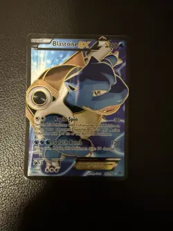 Blastoise EX 142/146 Pokemon TCG Full Art Ultra Rare XY Base Set - Image 1