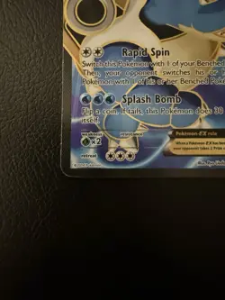 Blastoise EX 142/146 Pokemon TCG Full Art Ultra Rare XY Base Set - Image 4