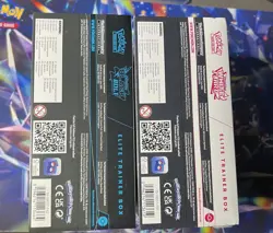 Pokemon TCG Black Bolt and White Flare Elite Trainer Box ETB Sealed lot of 2 - Image 2