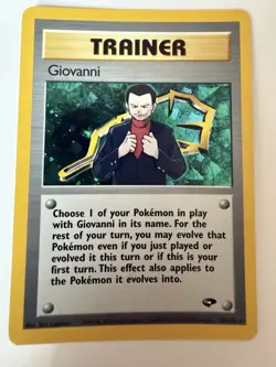 Pokemon Giovanni - 18/132 (Gym Challenge) -LP -NM Condition- Holo Rare - Image 1