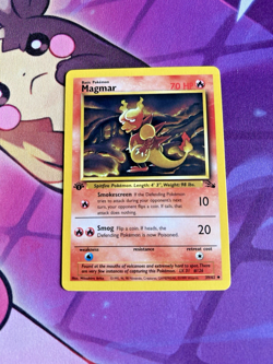 Magmar - 39/62 [Fossil] Pokemon TCG - 1st EDITION - Vintage - NM - Image 1