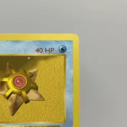 1999 Pokemon 1st Edition Shadowless Base Set Staryu Common LP (65/102) - Image 3