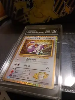Lt.Surge Rattata Pokemon Japanese Classic Water Deck #015/032 TAG 10 GRADED - Image 2