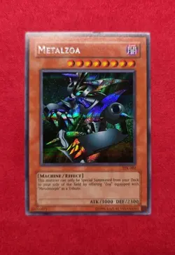 YUGIOH METALZOA #TFK002 PRIZMATIC SECRET RARE HOLO Mp - Image 1