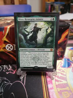 Nissa, Resurgent Animist MTG The Aftermath Mythic NM x1 - MOM Magic Card - Image 1