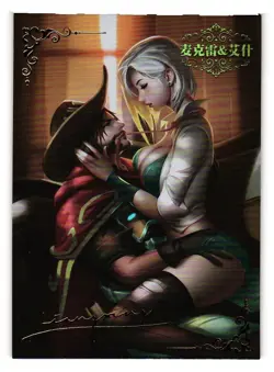 McCree and Ashe Overwatch No. 016 ACG-LXG ACG LXG Goddess Story Anime Card - Image 1