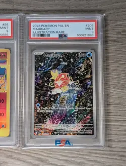 3 PSA Graded Pokemon Card Lot - Expedition Golem, Charmander , Magikarp - Image 4