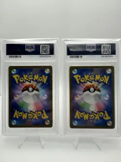 PSA 10 Meowth 192/SV-P Paldean Wooper 193/SV-P AR Set Deck Pokemon Card Japanese - Image 2