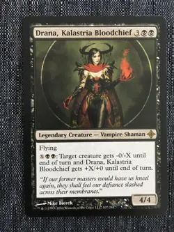 Drana, Kalastria Bloodchief Near Mint Normal English Rise of the Eldrazi Card - Image 1