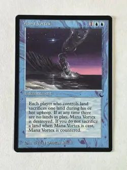 Magic The Gathering Mana Vortex The Dark Rare Card NM Mtg - Image 1